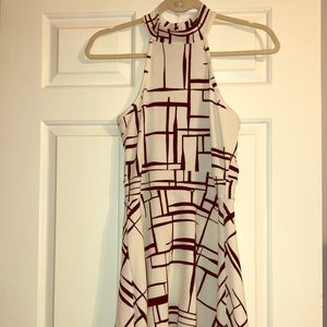 Black and white cocktail dress!